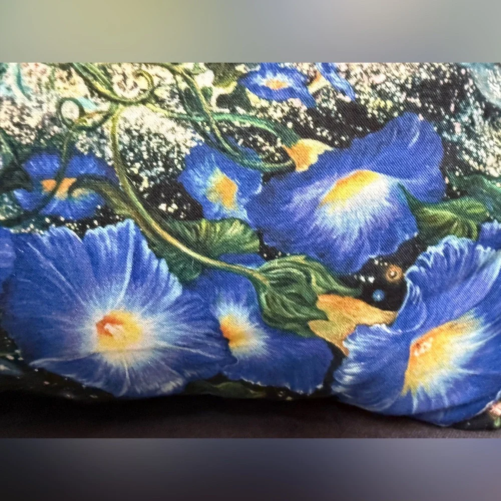 Colorful  Magical Ocean Scene 15" × 15" Throw Pillow - Picture 6 of 6